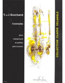 Contrastes          Saxo/Perc. - GUICHERD | Henry Lemoine