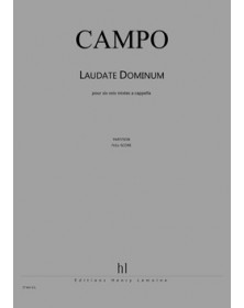 Laudate Dominum  Choeurs (6ex) - CAMPO | Henry Lemoine