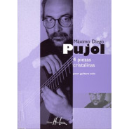 Piezas Cristalinas (4) Guitare - PUJOL | Henry Lemoine