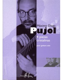 Piezas Cristalinas (4) Guitare - PUJOL | Henry Lemoine