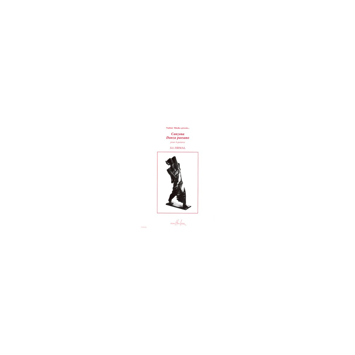 Canzona/Danza Paesano  4 Guit. - JIRMAL | Henry Lemoine