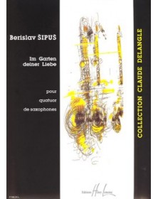 Im Garten Deiner Liebe  4 Saxo - SIPUS | Henry Lemoine