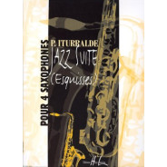 Jazz Suite (Esquisses)  4 Sax. - ITURRALDE | Henry Lemoine