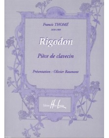 Rigodon Op.97         Clavecin - THOME | Henry Lemoine