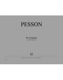 In Nonime - PESSON | Henry Lemoine