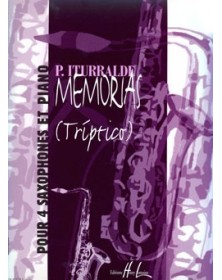 Memorias       4 Saxophones/Po - ITURRALDE | Henry Lemoine
