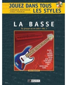 Jouez Tous Styles V.1 Basse - REYNAUD/PERRIN | Henry Lemoine
