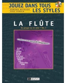 Jouez Tous Styles V.1 Flûte - REYNAUD/PERRIN | Henry Lemoine