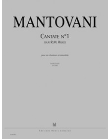 Cantate N°1      Chanteurs/Ens - MANTOVANI | Henry Lemoine