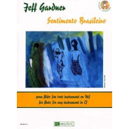 Jeff Gardner : Sentimento Brasileiro Partition pour Flûte et Piano