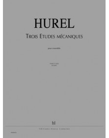 Études Mécaniques (3) Ens.  PO - HUREL | Henry Lemoine