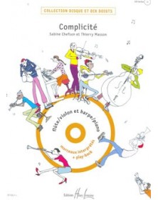 ComplicitéFlûte(Vl)/Harpe - CHEFSON/MASSON | Henry Lemoine