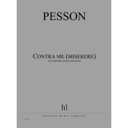 Contra Me (miserere)        PO - PESSON | Henry Lemoine
