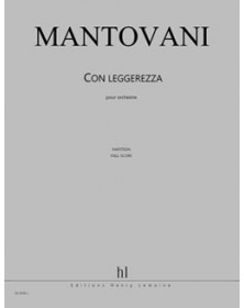 Con Leggerezza - MANTOVANI | Henry Lemoine