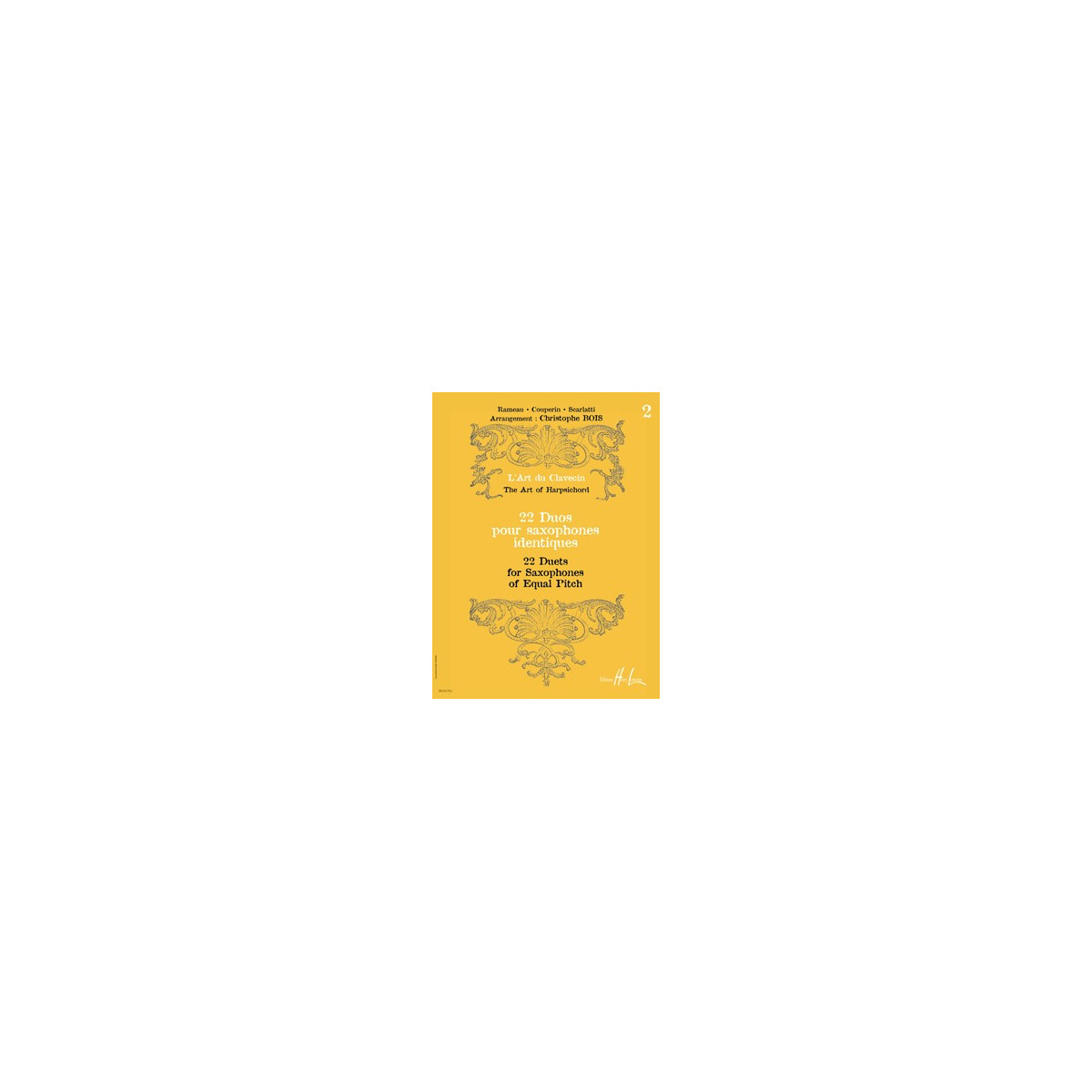 Art du Clavecin 22 Duos Vol.2 - BOIS | Henry Lemoine