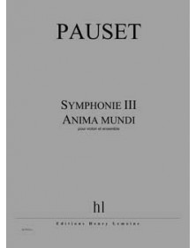 Symphonie III - Anima mundi