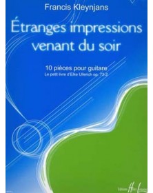 Etranges impressions venant...