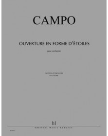 Ouverture en forme d'étoiles