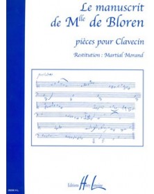 Manuscrit de Melle de Bloren