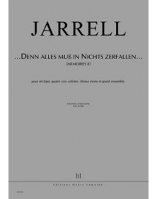 Denn Alles Muss In Nichts...