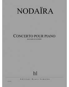 Concerto pour piano - Ichiro Nodaira - Editions Henry Lemoine