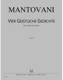 Vier Geistliche Gedichte