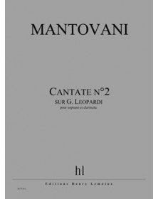 Cantate n°2 (sur G. Leopardi)