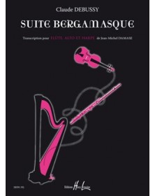 Claude Debussy : Suite Bergamasque pour Flûte, Alto et Harpe
