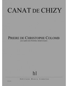 Prière de Christophe Colomb