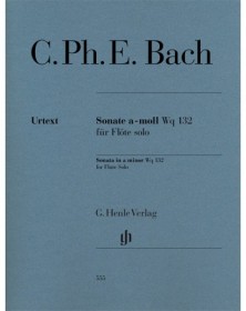C.P.E. Bach : Sonate en la mineur Wq 132 pour Flûte Seule