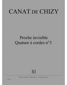 Proche invisible - Quatuor...