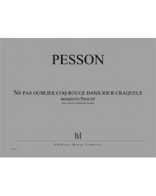 Ne pas oublier coq rouge...