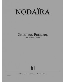 Greeting Prélude    Conducteur - NODAIRA | Henry Lemoine