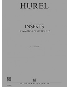 Inserts - Hommage à Pierre...