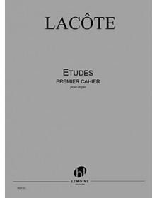 Etudes 1er Cahier