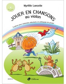 Jouer en chansons au violon