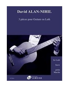 3 Pièces pour Guitare ou Luth