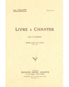 Livre à chanter