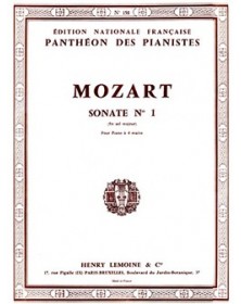 Sonate à 4 mains n°1 en sol...