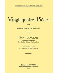 24 Pièces - cahier 2 (13 à 24) - LANGLAIS | Combre