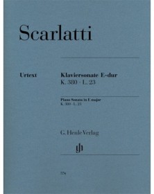 Piano Sonata In E K.380 L.23