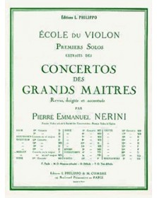 Solo n°1 du concerto en la m.