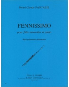 Henri-Claude Fantapie : Fennissimo pour Flûte Traversière et Piano