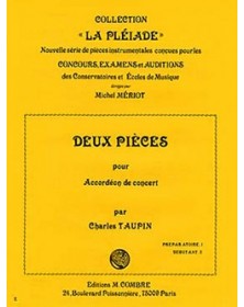 Pièces (2) : Révérence -...