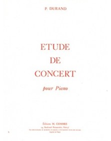 Etude de concert