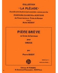 Pièce brève en forme de...