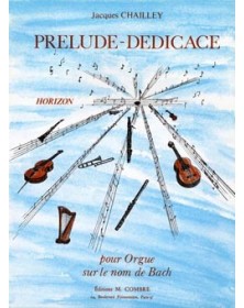 Prélude - Dédicace sur le nom de Bach