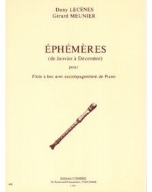 Ephémères : Janvier à décembre