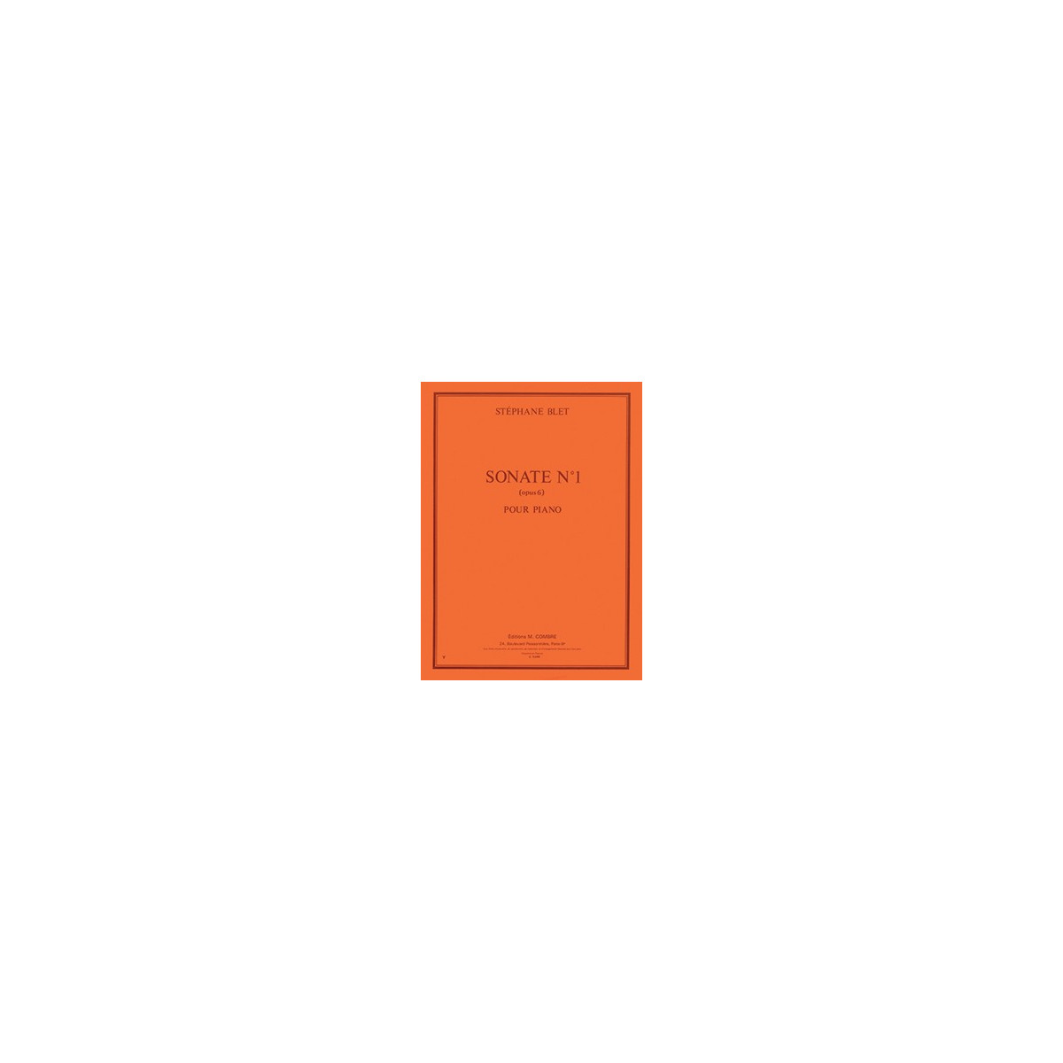 Sonate n°1 Op.6