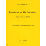 Paraphrase sur the Entertainer de S. Joplin